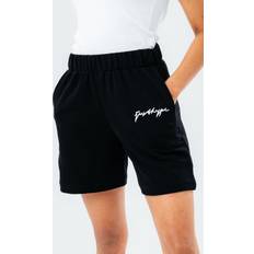 Shorts Hype womens black reverse loop back shorts