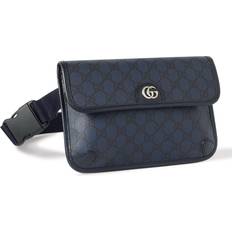 Gucci Bum Bags Gucci Ophidia GG Small canvas belt bag blue 90CM