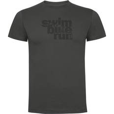 T-shirts & Tank Tops Kruskis Word Triathlon Short Sleeve T-shirt Grey Man