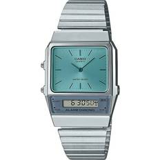 Casio Stainless Steel - Unisex Wrist Watches Casio Vintage (AQ-800EC-2AEF)
