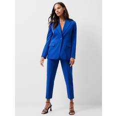 French Connection Women Blazers French Connection Echo Single Breasted Blazer, Cobalt Blue