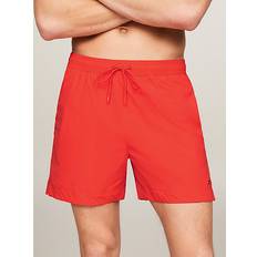 Tommy Hilfiger M - Men Swimwear Tommy Hilfiger TH Essential Drawstring Mid Length Swim Shorts DARING SCARLET