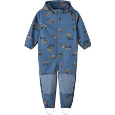 Recycled Materials Overalls Name It Alfa Softshell Overall - Bering Sea (13214560)