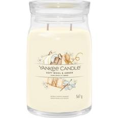Yankee Candle Soft Wool & Amber Neutrals Scented Candle 567g