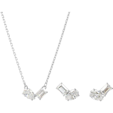 Women Jewellery Sets Swarovski Mesmera Set - Silver/Transparent