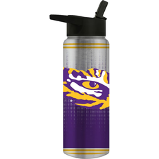 Great American Products LSU Tigers Team Logo 24oz Personalized Jr Thirst Water Bottle