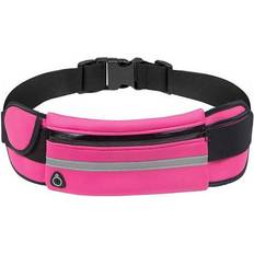 Pink Running Belts Apex Running Sports Belt Waist Pack Bag - Pink
