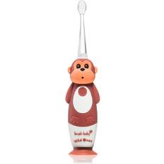Brush-Baby WildOnes Monkey Electric Rechargeable Toothbrush Brown One Size