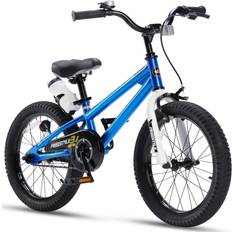 RoyalBaby Kids Bike Boys Girls Freestyle BMX Bicycle With Kickstand Gifts Children Bikes 18 Blue