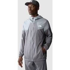 The North Face Men Jumpers The North Face Mountain Athletic Wind Hoodie Grey Mens