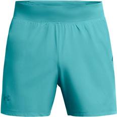 Turquoise Trousers & Shorts Under Armour Men's Launch Elite 5'' Shorts Circuit Teal Circuit Teal Reflective Blue