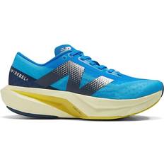 New Balance 35 ½ - Women Running Shoes New Balance FuelCell Rebel v4 W - Spice Blue/Limelight/Blue Oasis
