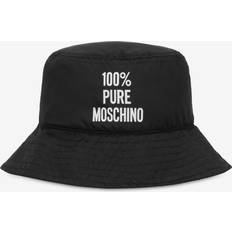 Moschino Headgear Moschino Black '100% Pure Nylon Bucket Hat A1555 Fantasy Black
