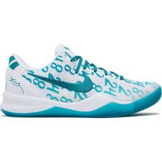 41 - Men Basketball Shoes Nike Kobe 8 Protro M - White/Radiant Emerald