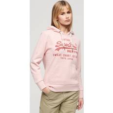 Superdry Women - XL Clothing Superdry Women's Classic Heritage Hoodie Pink