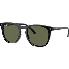 Ray-Ban Unisex Sunglasses Ray-Ban Unisex Rb2210 Black Frame Polarized 53-21