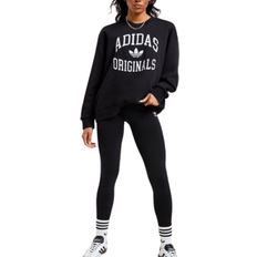 adidas Women's Originals Varsity Crew Sweatshirt - Black