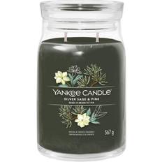 Yankee Candle Silver Sage & Pine Large Jar Scented Candle 567g