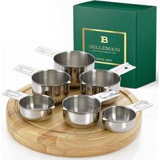 Bellemain One Piece Stainless Steel Nesting Measuring Cup 6pcs