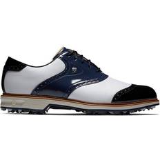 FootJoy 47 ½ Golf Shoes FootJoy Premiere Series Wilcox M - White/Navy Patent/Black Patent
