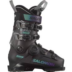 Salomon Downhill Boots Salomon S/PRO Supra BOA 95 W GW Women's 2024 - Black/Beluga/Spearmint