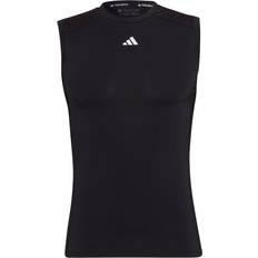 Men - Sportswear Garment Tank Tops adidas Techfit Training Sleeveless T-shirt - Black