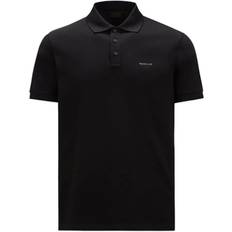 Moncler T-shirts & Tank Tops Moncler Black Bonded Polo BLACK 999