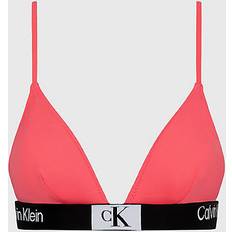 Calvin Klein Bikini Tops Calvin Klein Triangle Bikini Top CK96 Pink 1XL