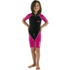 Seac Dolphin Girl 1/5mm Shorty Wetsuit Black/Pink Age