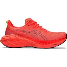 Asics 9.5 - Men Running Shoes Asics Novablast 4 M - Sunrise Red/True Red