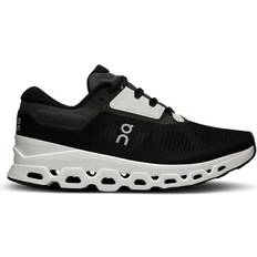 On 45 ½ - Women Running Shoes On Cloudstratus 3 W - Black/Frost