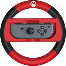 Red Wheels Hori Nintendo Switch Mario Kart 8 Deluxe Racing Wheel Controller - Black/Red
