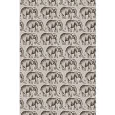 Beige Fabrics Harlequin Savanna Elephant Furnishing Fabrics Beige