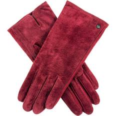 Dents Women's Suede Gloves In Claret