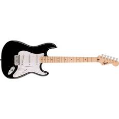 Black Electric Guitar Fender Squier Sonic Stratocaster