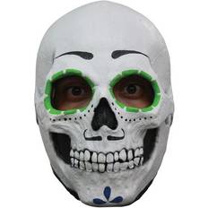 Ghoulish Productions Catrin Skull Latex Mask For Halloween Multicoloured One