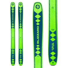 All Mountain Skis Downhill Skis Blizzard Spur Skis 2024 - Green/Blue