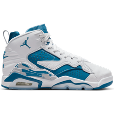 Blue Basketball Shoes Nike Jumpman MVP GS - White/Wolf Grey/Industrial Blue