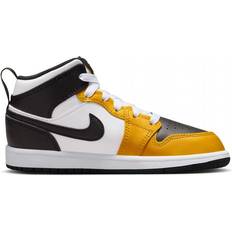 Nike Jordan 1 Mid PS - Yellow Ochre/White/Yellow Ochre/Black