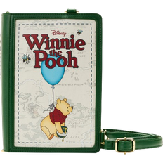 Loungefly Winnie the Pooh Classic Book Cover Convertible Crossbody Bag - Green