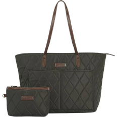 Barbour Women's Quilted Tote Bag - Olive