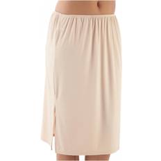 3XL Skirts Camille Classic 24'' Cling Resistant Under Skirt Half Slip Beige