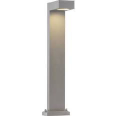 SLV Floor Lamps & Ground Lighting SLV Quadrasyl Silver/Gray Bollard 75cm