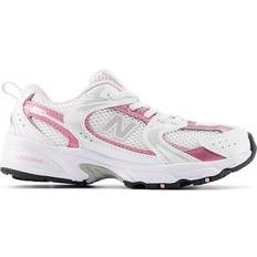 New Balance 12 Sport Shoes New Balance Little Kid's 530 - White with Pink Sugar