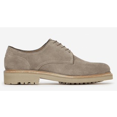 Beige Derby Oliver Sweeney Clipstone Taupe Suede Derby Shoes 11, Colour: Tau