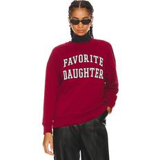 Favorite Daughter Collegiate Cotton Graphic Sweatshirt