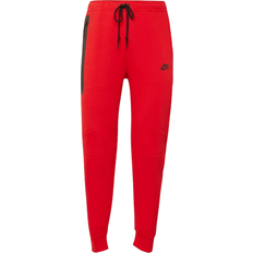 Red Trousers Nike Sportswear Tech Fleece Joggers Men's - University Red/Black