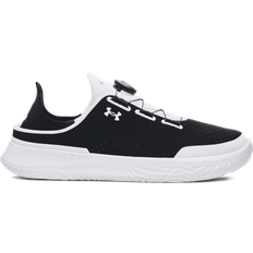 Quick Lacing System - Women Gym & Training Shoes Under Armour SlipSpeed - Black/White