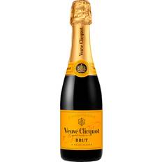 Wines Veuve Clicquot Brut Pinot Noir, Pinot Meunier, Chardonnay Champagne 12% 37.5cl