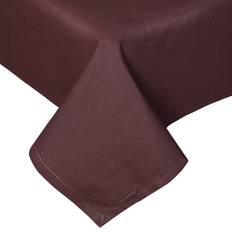 Brown Tablecloths Homescapes Plain Chocolate Tablecloth Brown